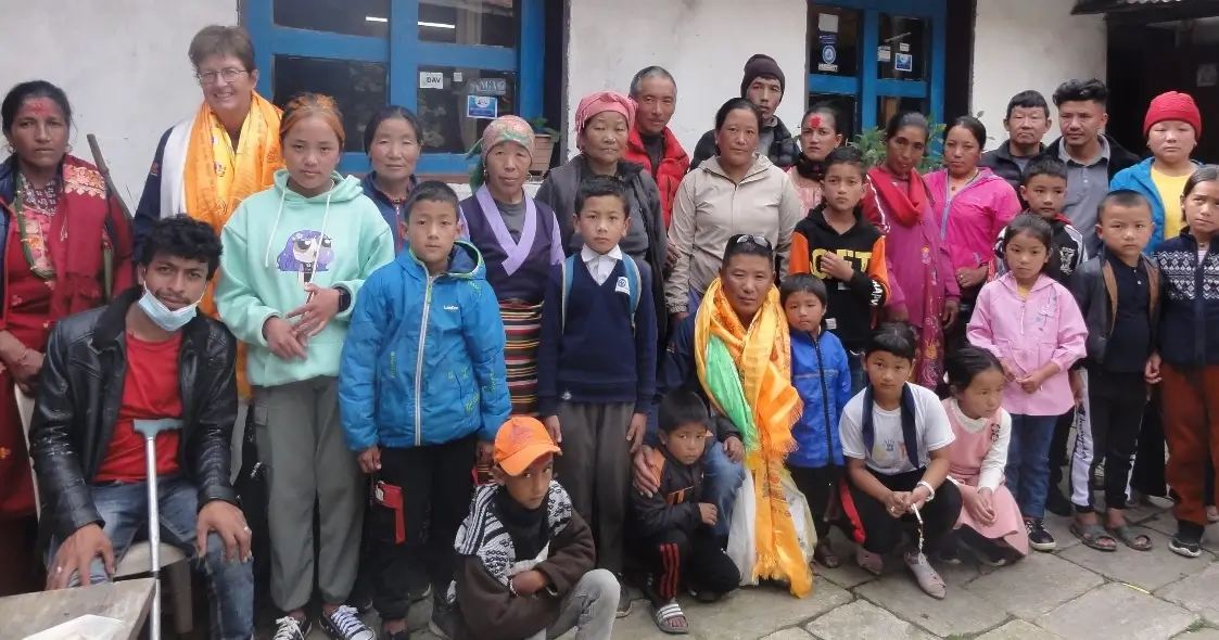 Besuch in Nepal im Oktober 22